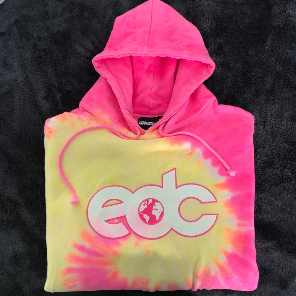 EDC Hoodie Tie Dye